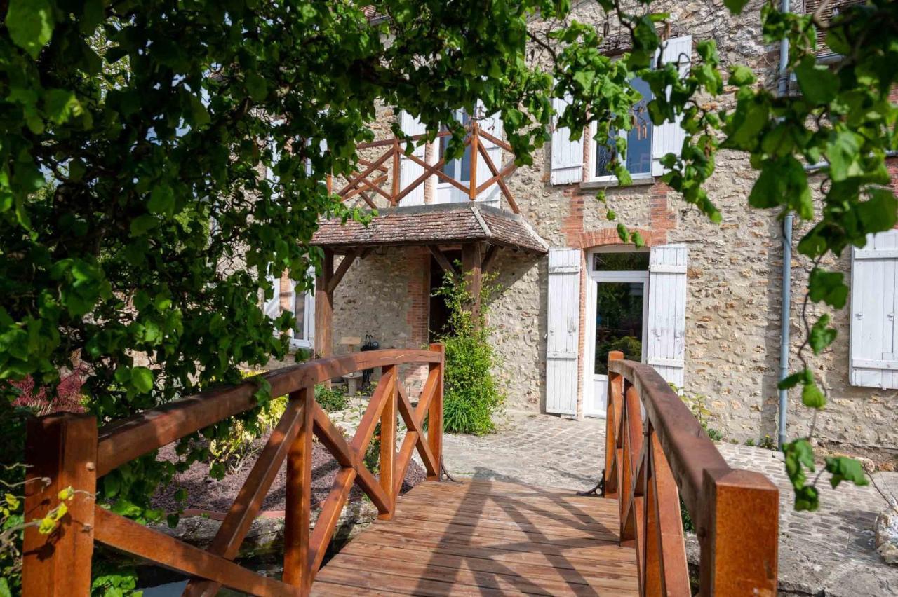 Le Moulin De Cutesson O Dela Du M Bed and Breakfast Villenauxe Exteriör bild
